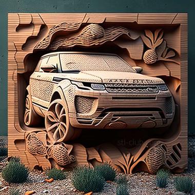 3D мадэль Land Rover Range Rover Evoque (STL)